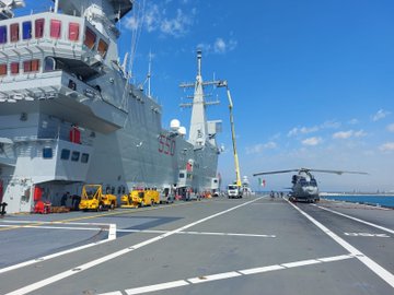 Deniz Kuvvetleri Komutanlığı Millî Uçak Gemisi Projesi İçin İtalya Ziyareti Gerçekleşti