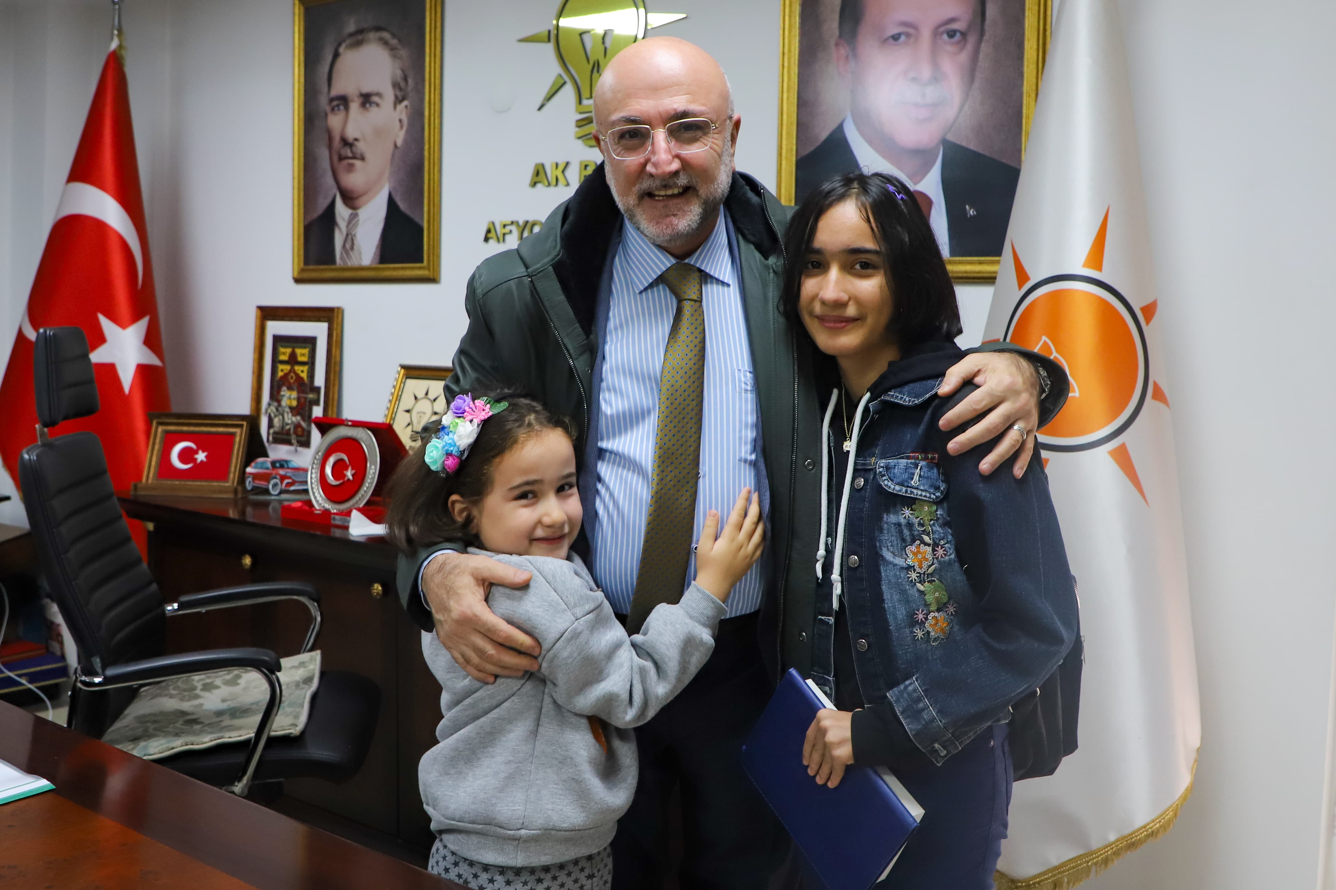 BAŞKAN ŞAHİN SİYASETİMİZİN MERKEZİNDE MİLLETİMİZ VAR