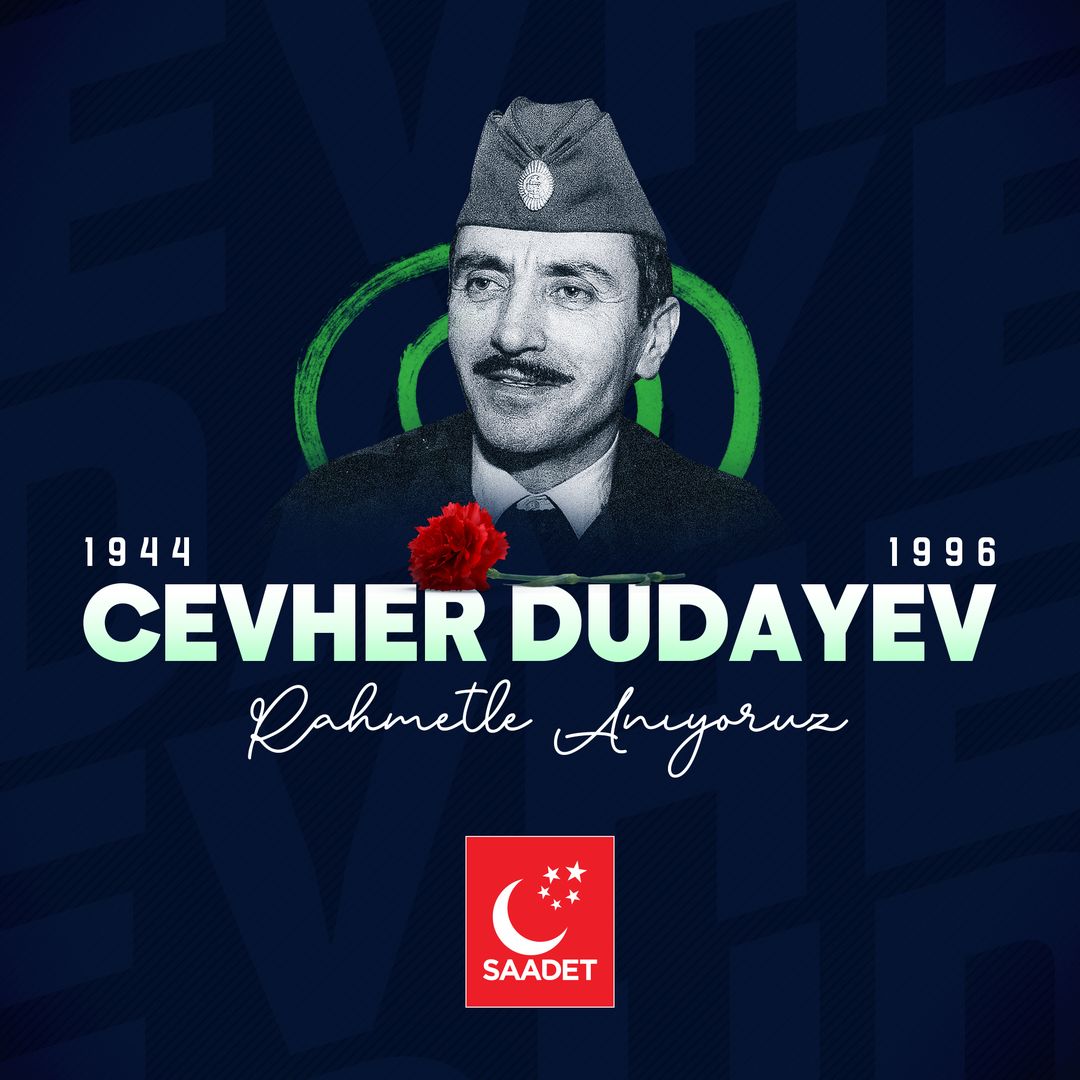 General Cevher Dudayev'in Şehadet Yıldönümü Türkiye'de Saygıyla Anıldı