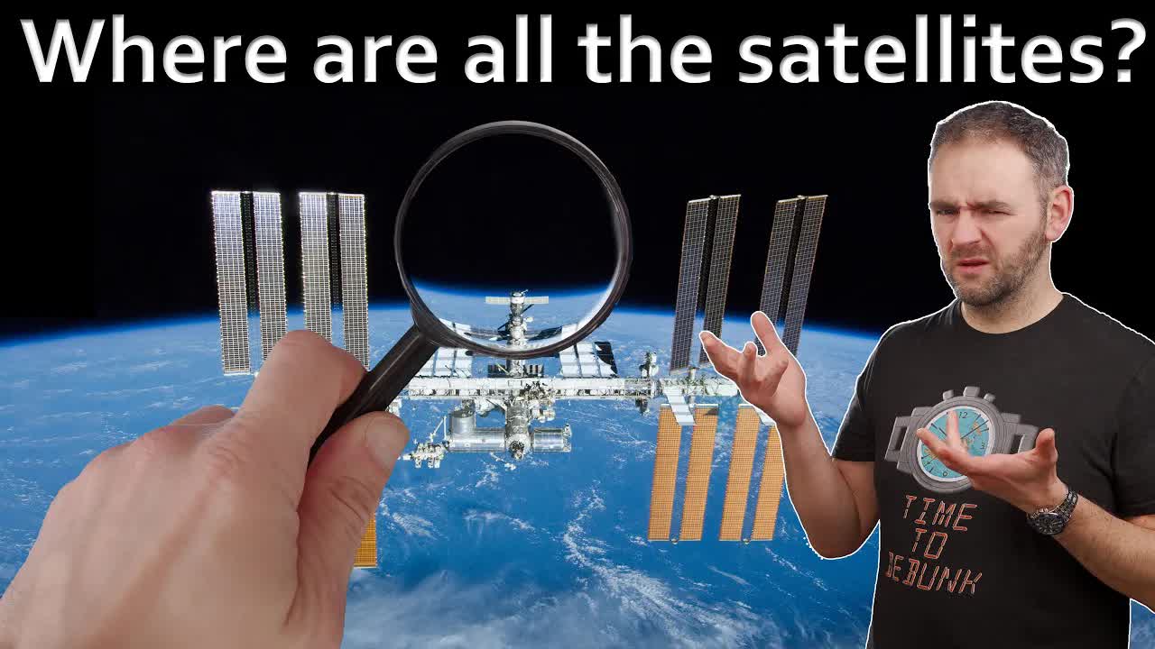Bazı Düz Dünya Teorisyenleri, Uluslararası Uzay İstasyonu'ndan (ISS) Uyduları Göremediğimizi İddia Ediyor