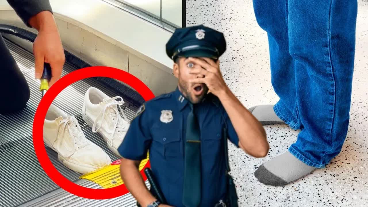 Yürüyen Merdivenlerin Tehlikeleri ve Polis Memurunun Yardımsever Hikayesi