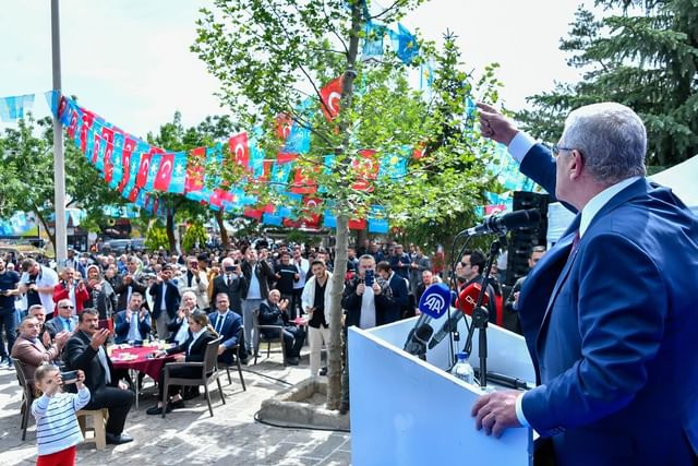 İYİ Parti Genel Başkanı Müsavat Dervişoğlu Aksaray'da Güzelyurt İlçesini Ziyaret Etti