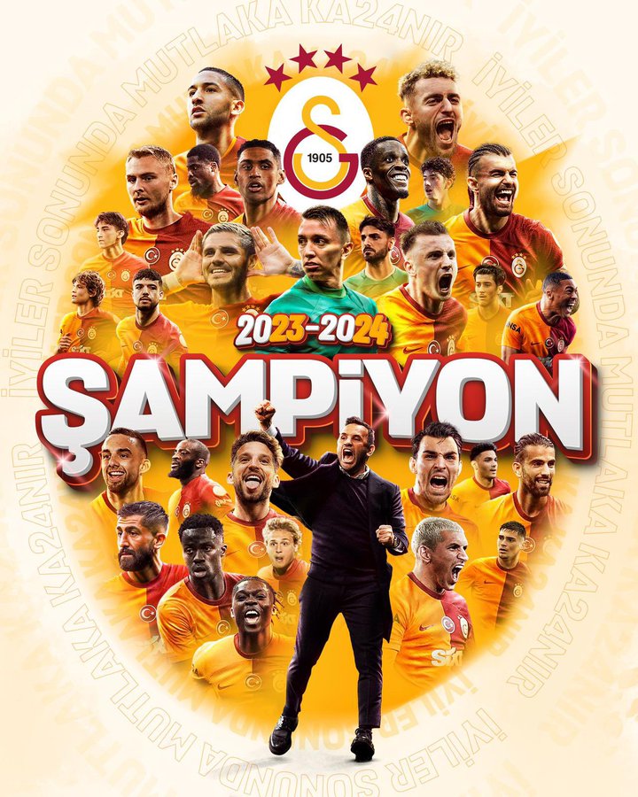 Türkiye Cumhuriyeti Millî Eğitim Bakanı Yusuf Tekin, Galatasaray'ın Şampiyonluğunu Kutladı