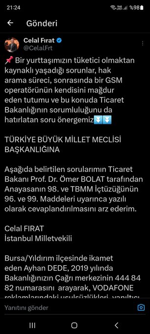 Ticaret Bakanı Ömer Bolat'tan LGS Sınavına Girecek Öğrencilere Başarı Dileği