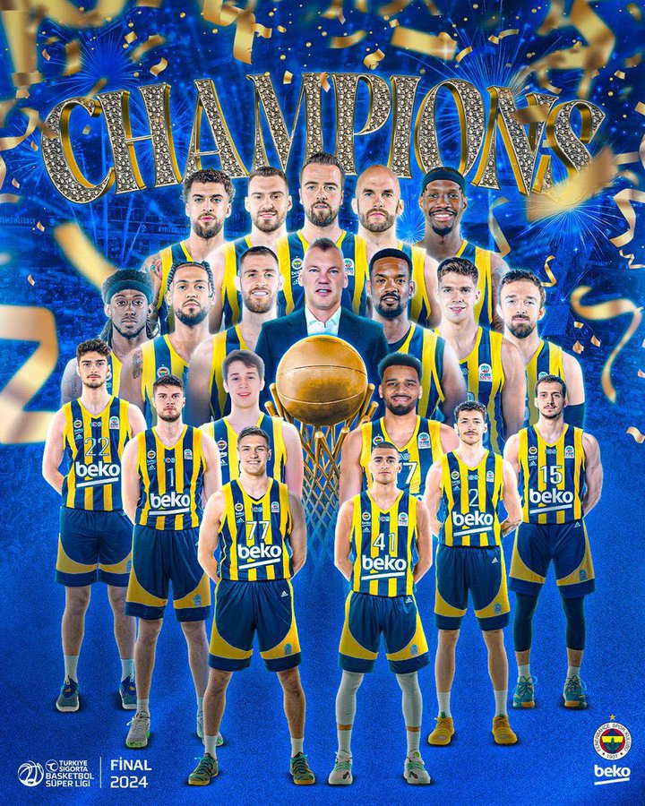 İstanbul Büyükşehir Belediye Başkanı Ekrem İmamoğlu, Fenerbahçe Basketbol Takımını Tebrik Etti