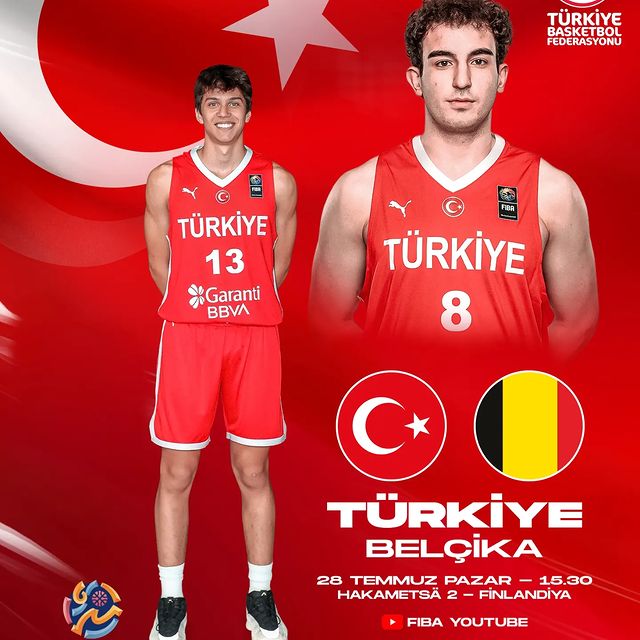 Türkiye, Belçika ile karşılaşacak