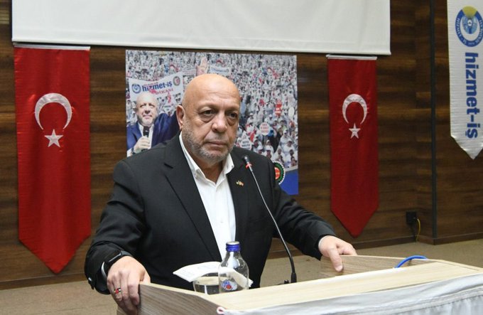 Hak İşçi Sendikaları Genel Başkanı Mahmut Arslan, İşten Çıkarılan Üyelere Destek Ziyaretinde Bulundu