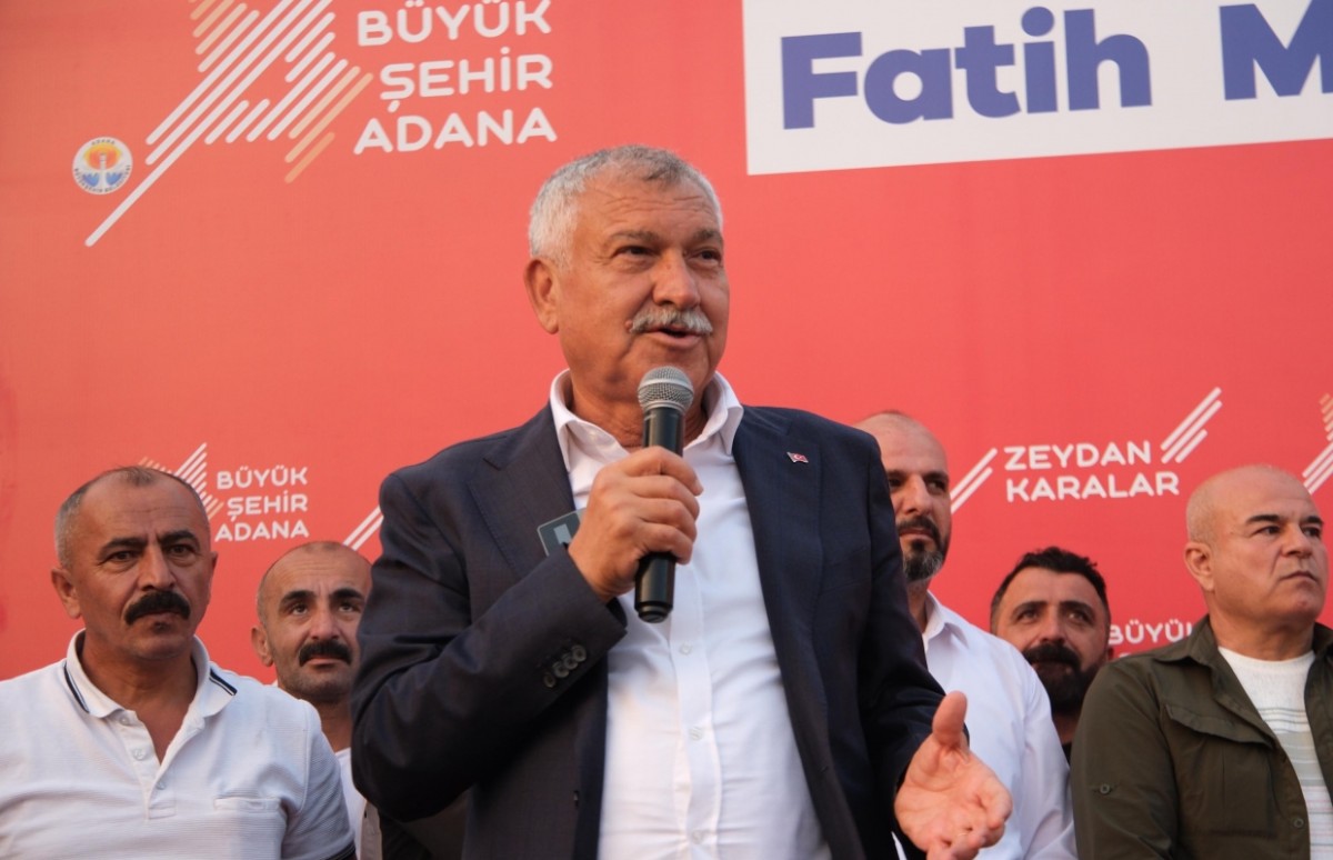 Zeydan Karalar, Adana'da Hizmet Atağını Sürdürüyor