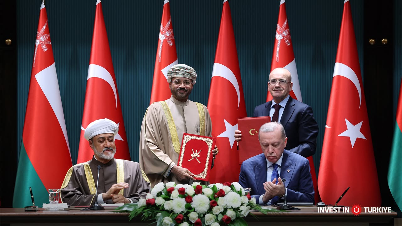 Türkiye ve Umman, İşbirliğini Güçlendiren 10 Anlaşma İmzaladı