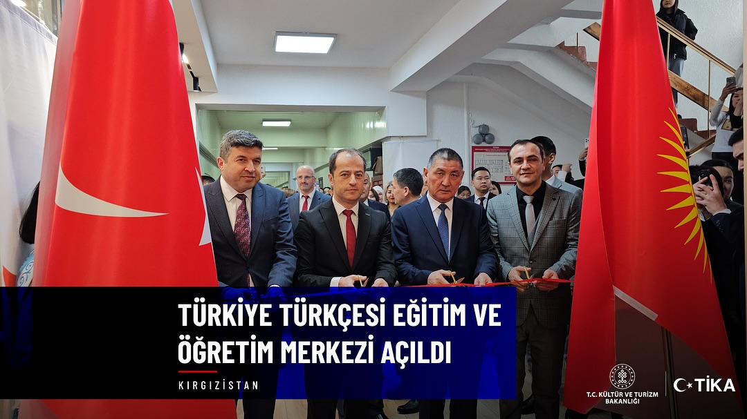 Kırgızistan'da Yeni Eğitim Merkezi Açıldı