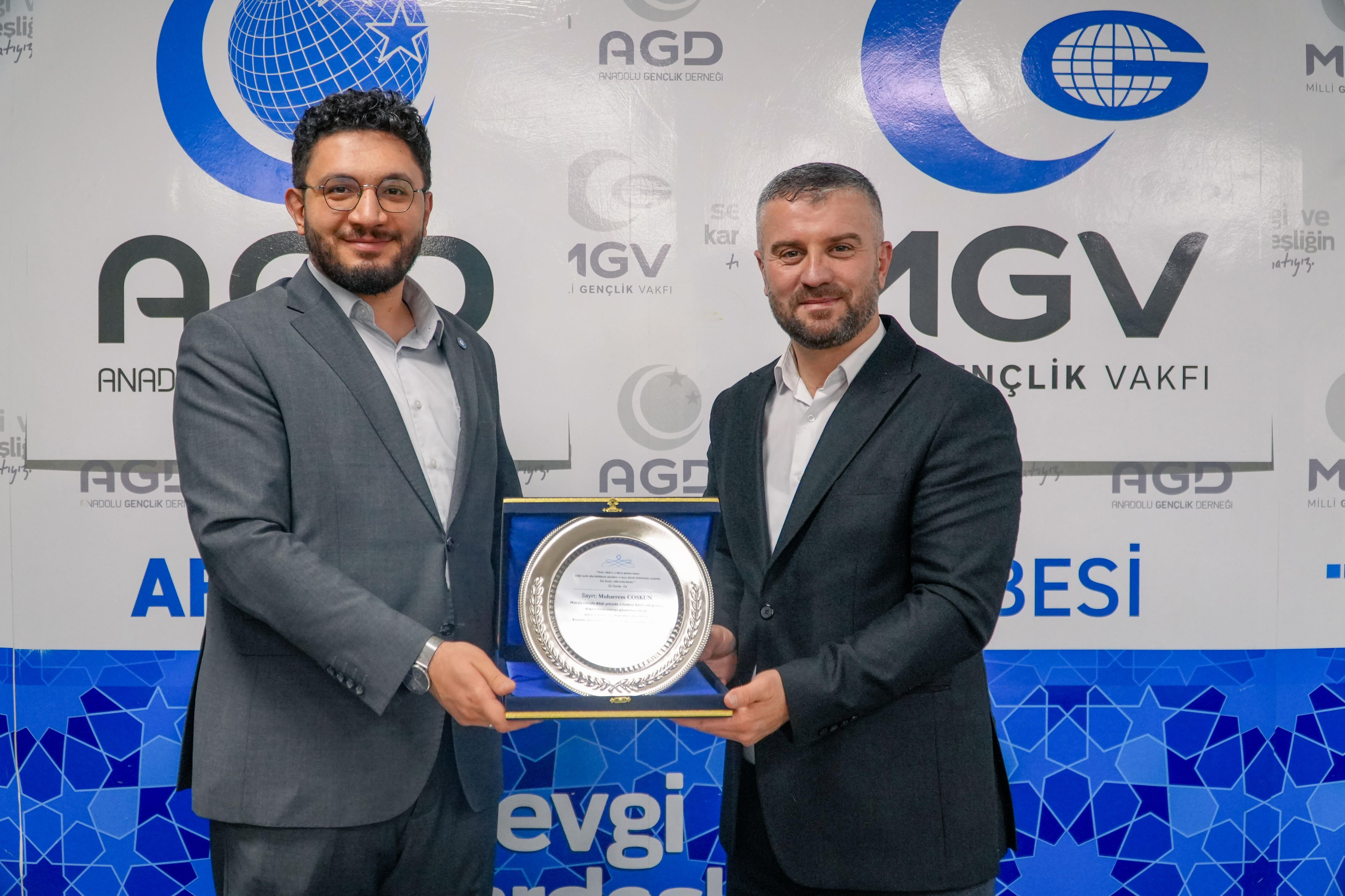 AGD Afyonkarahisar Şubesinde Bayrak Değişimi