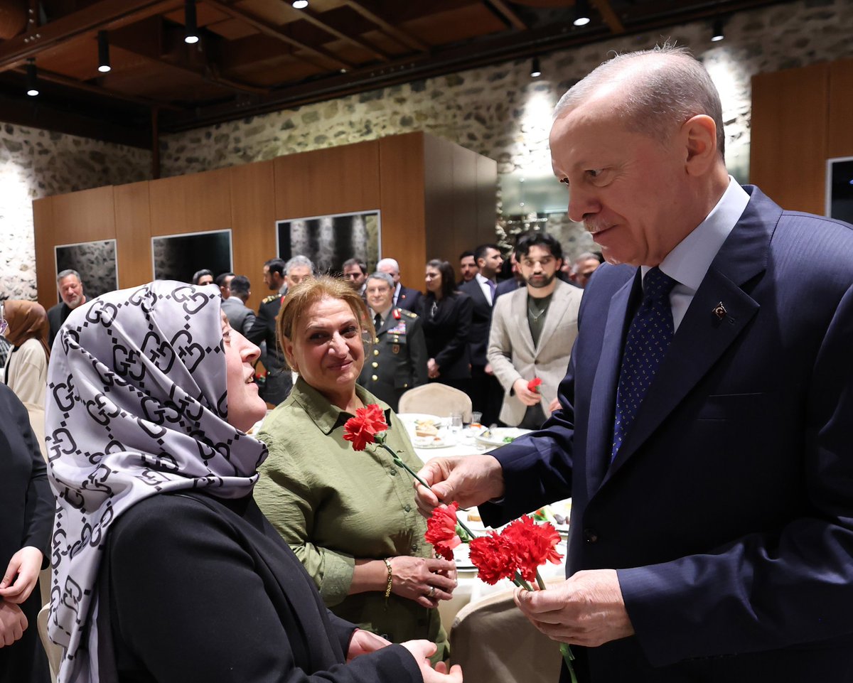 Recep Tayyip Erdoğan, Şehit Aileleriyle İftar Programında Konuştu