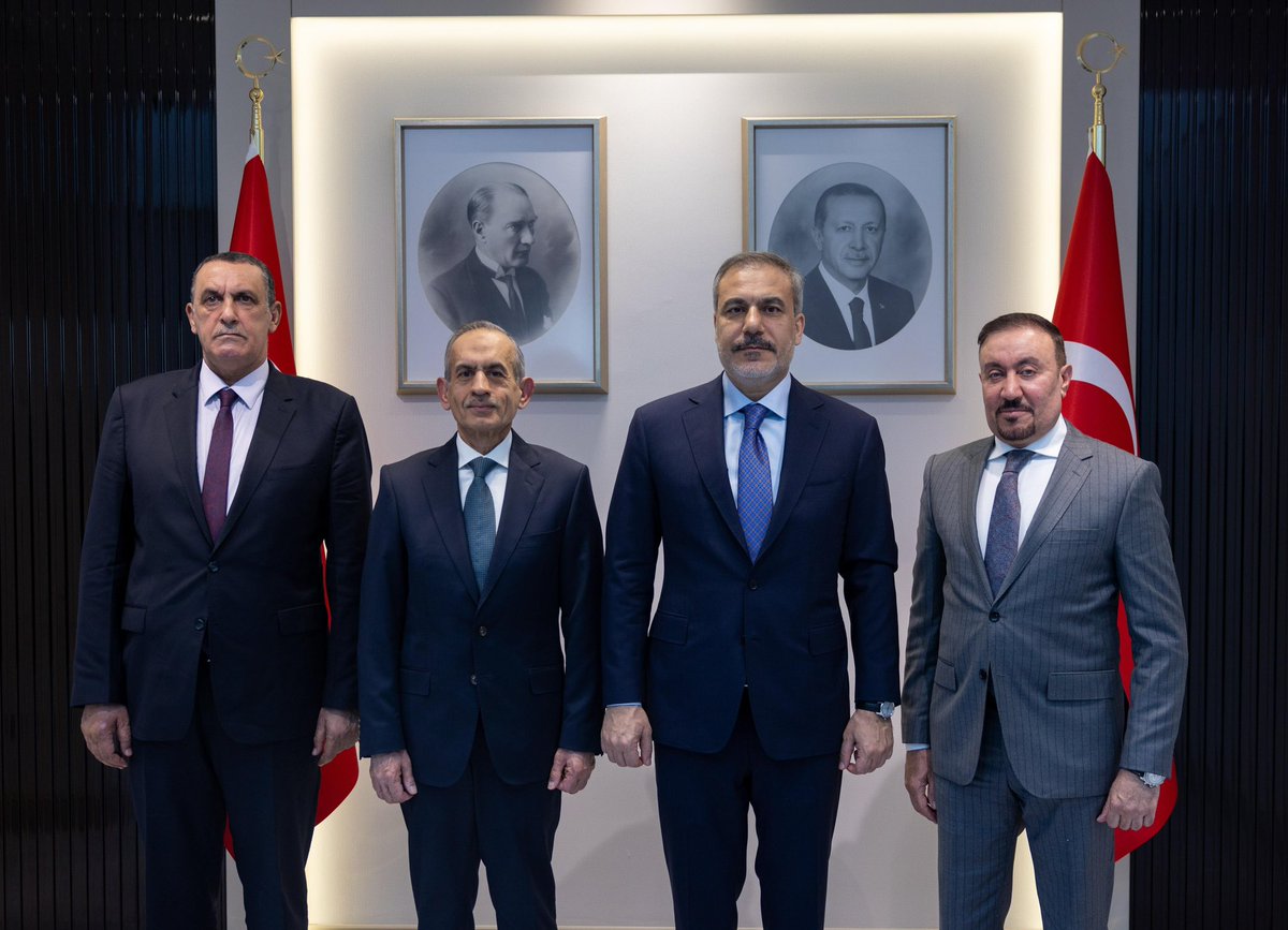 Dışişleri Bakanı Hakan Fidan, Irak Türkmen Liderleriyle Görüştü