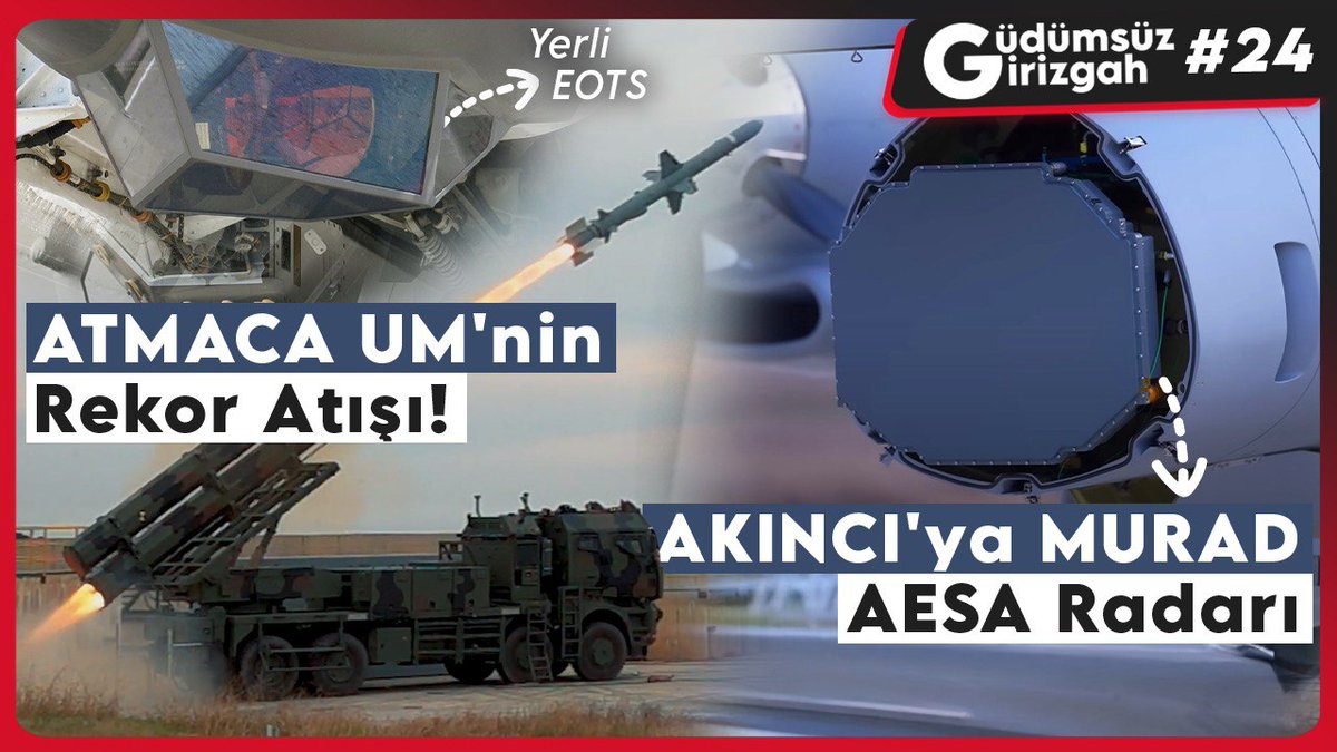 AKINCI TİHA, MURAD AESA Radarı ve Atmacanın Rekor Performansı: Türkiye'nin İleriye Dönük Hava Savunma Stratejisi