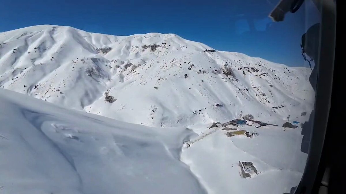 Hava Kuvvetleri Helikopteri, 15 Günlük Mahsur Kalma Durumunda Vatandaşı Kurtardı