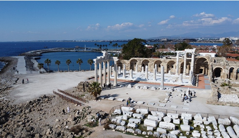 Antik Side'de Restorasyon: Athena Tapınağı Ziyaretçilerine Açıldı