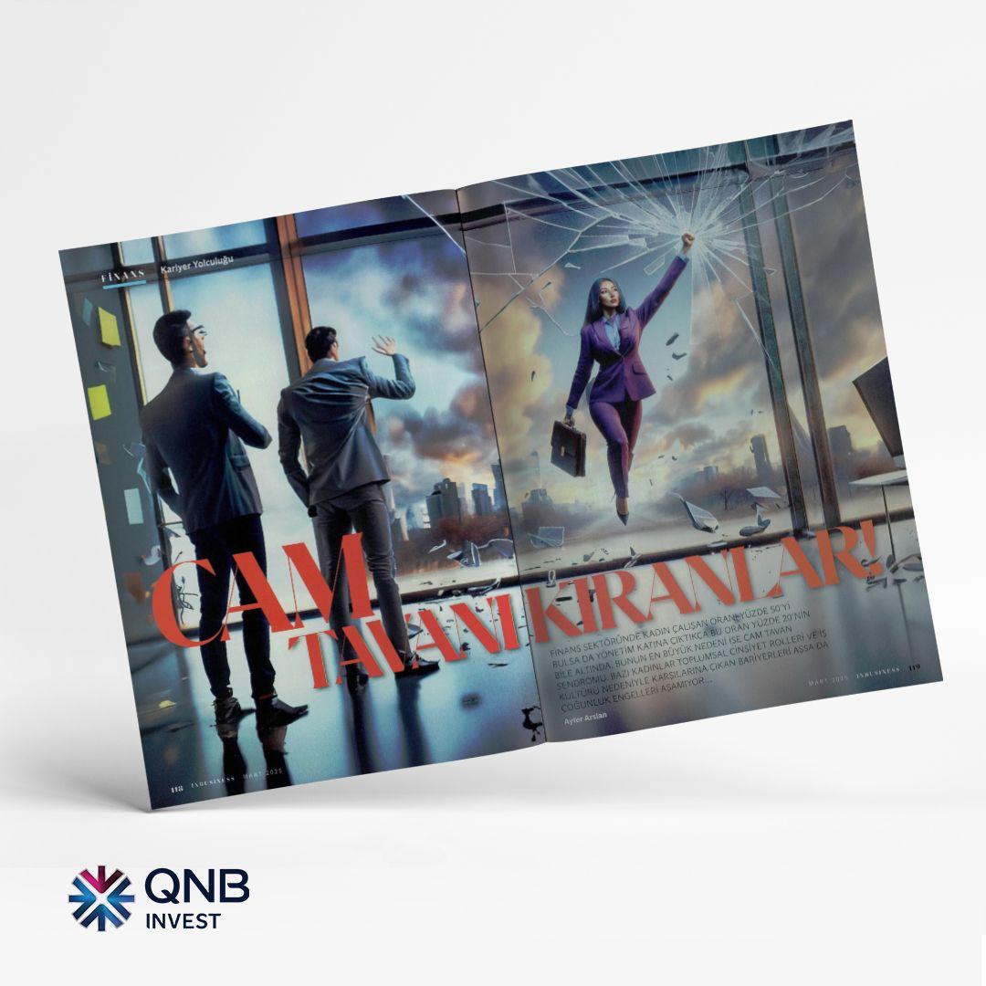 QNB Finansinvest Genel Müdürü Pamir Karagöz, 'Cam Tavanları Kıranlar' Dosyasında Konuştu