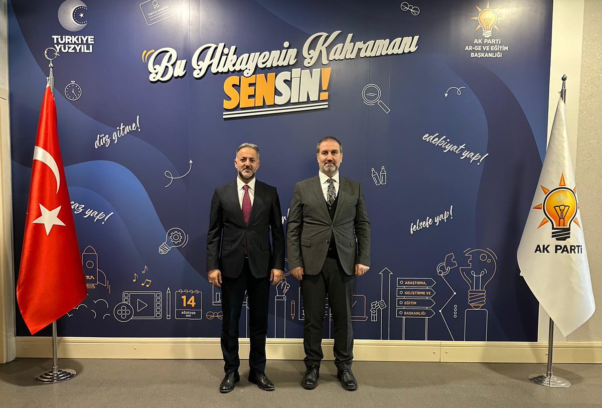 Sağlık Bakanlığı Genel Müdürü Dr. Aziz Alper BİTEN, AK Parti Genel Başkan Yardımcısı Mustafa ŞEN'i Ziyarete Bulundu