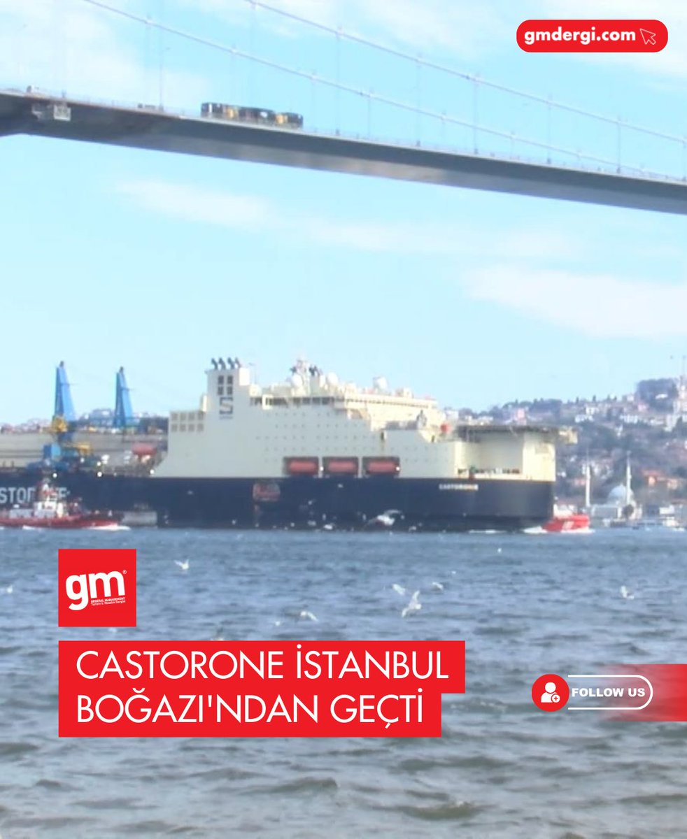 İstanbul Boğazı'nda Boru Döşeme Gemisi Trafiği Kapatma