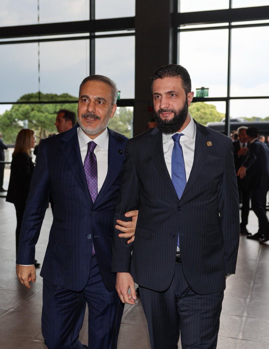 Fidan, Suriye Cumhurbaşkanıyla Antalya'da Buluştu