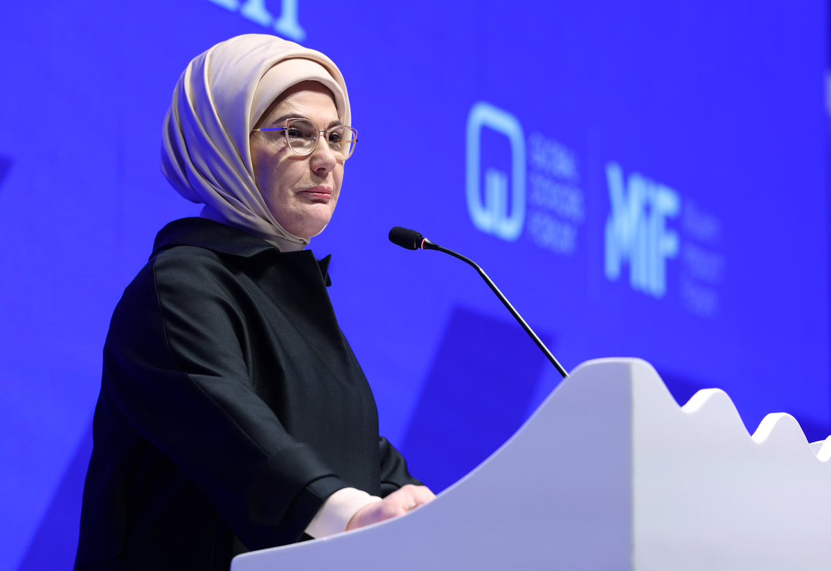 Emine Erdoğan, Küresel Donörler Forum'da Yer Aldı