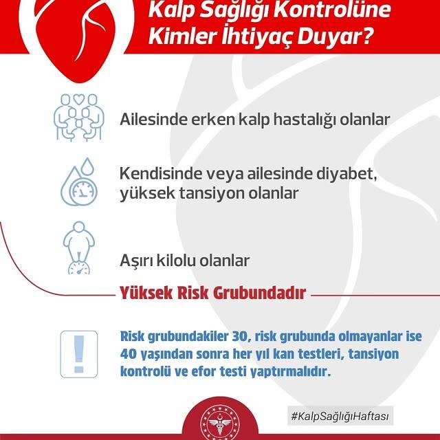 Kalp Sağlığı Haftası: Kimlerin Kontrol Yapması Gerekiyor?