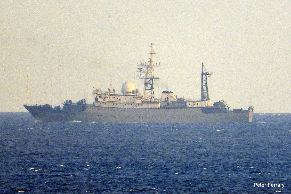 Rus İstihbarat Gemisi Akdeniz'de