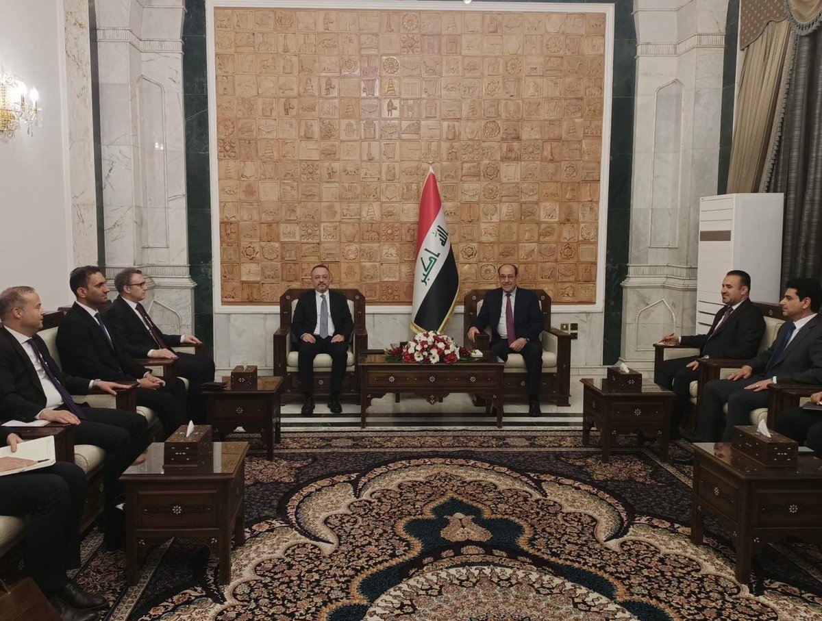 Dışişleri Bakan Yardımcısı Yılmaz Irak'ta Nuri Maliki ile Toplantı
