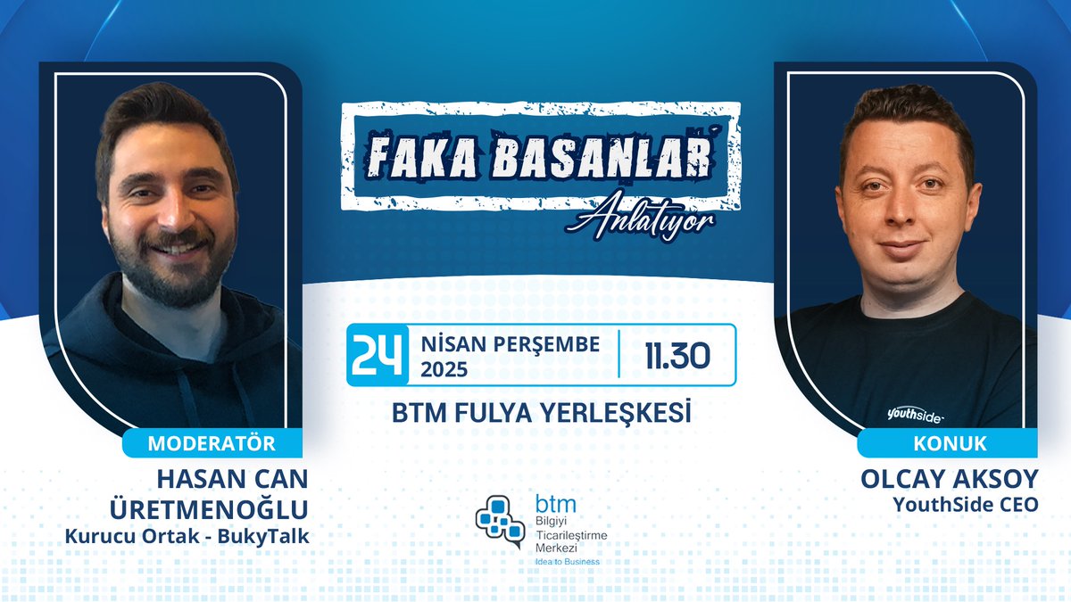 YouthSide ve BukyTalk Kurucularını Buluşturan Etkinlik