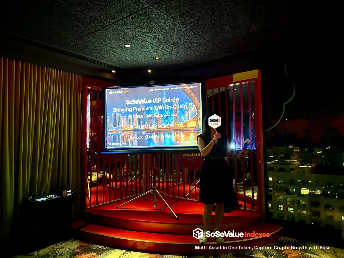 SoSoValue VIP Etkinliği, Token2049 Dubai'de Düzenlendi