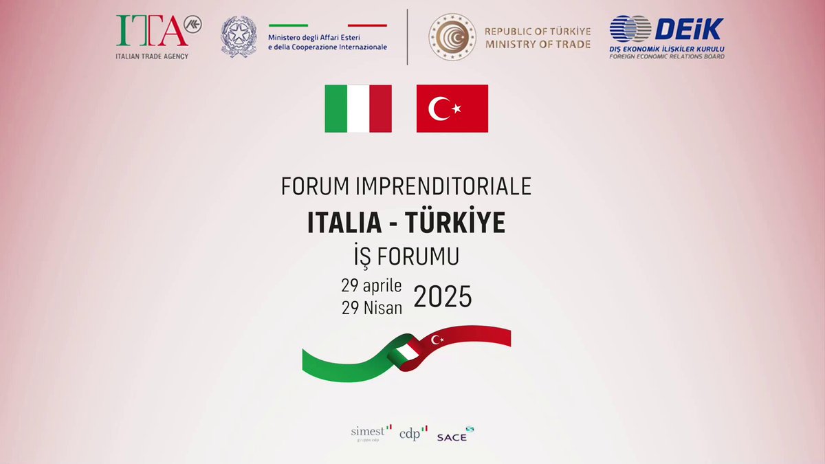 Türkiye ve İtalya İş Forumu, Cumhurbaşkanı Erdoğan ve İtalya Başbakanı Meloni'nin Katılımıyla Gerçekleşti