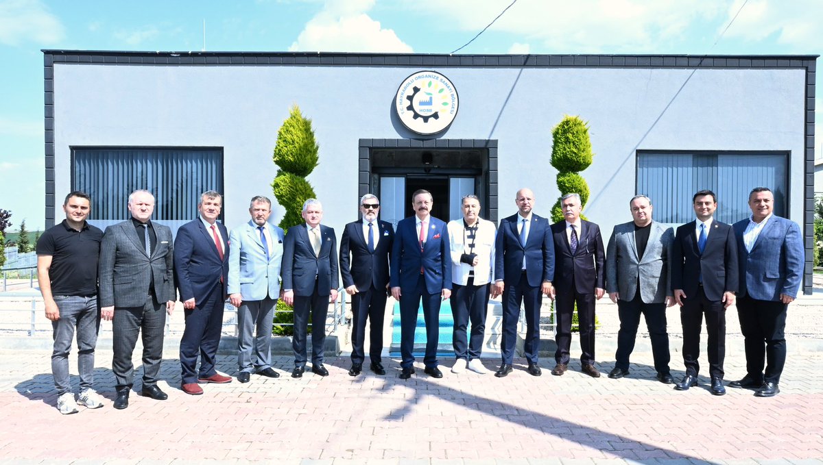 TOBB Başkanı Hisarcıklıoğlu Hayrabolu OSB'de İnceleme Yaptı