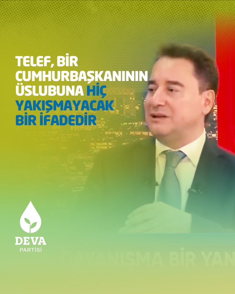 Deva Genel Başkanı Babacan'dan Cumhurbaşkanlığına Aday Olanlara Eleştirel Konuşma