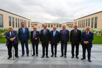 Türk Devletleri Teşkilatı Heyeti, Kıbrıs Türk Cumhuriyeti Cumhurbaşkanı ile Bir Araya Geldi