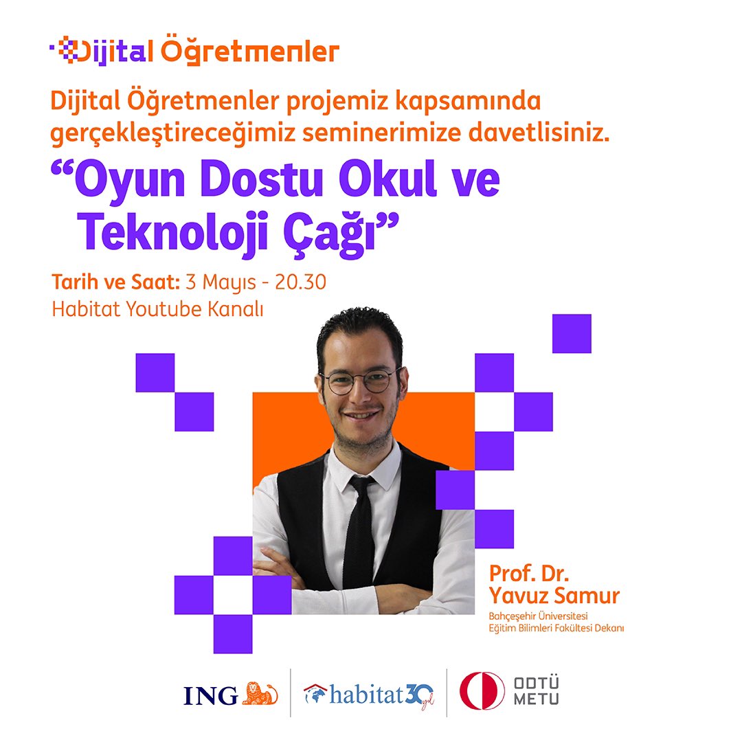 Habitat ve ODTÜ İş Birliğiyle Dijital Öğretmenler Projesi Kapsamında 