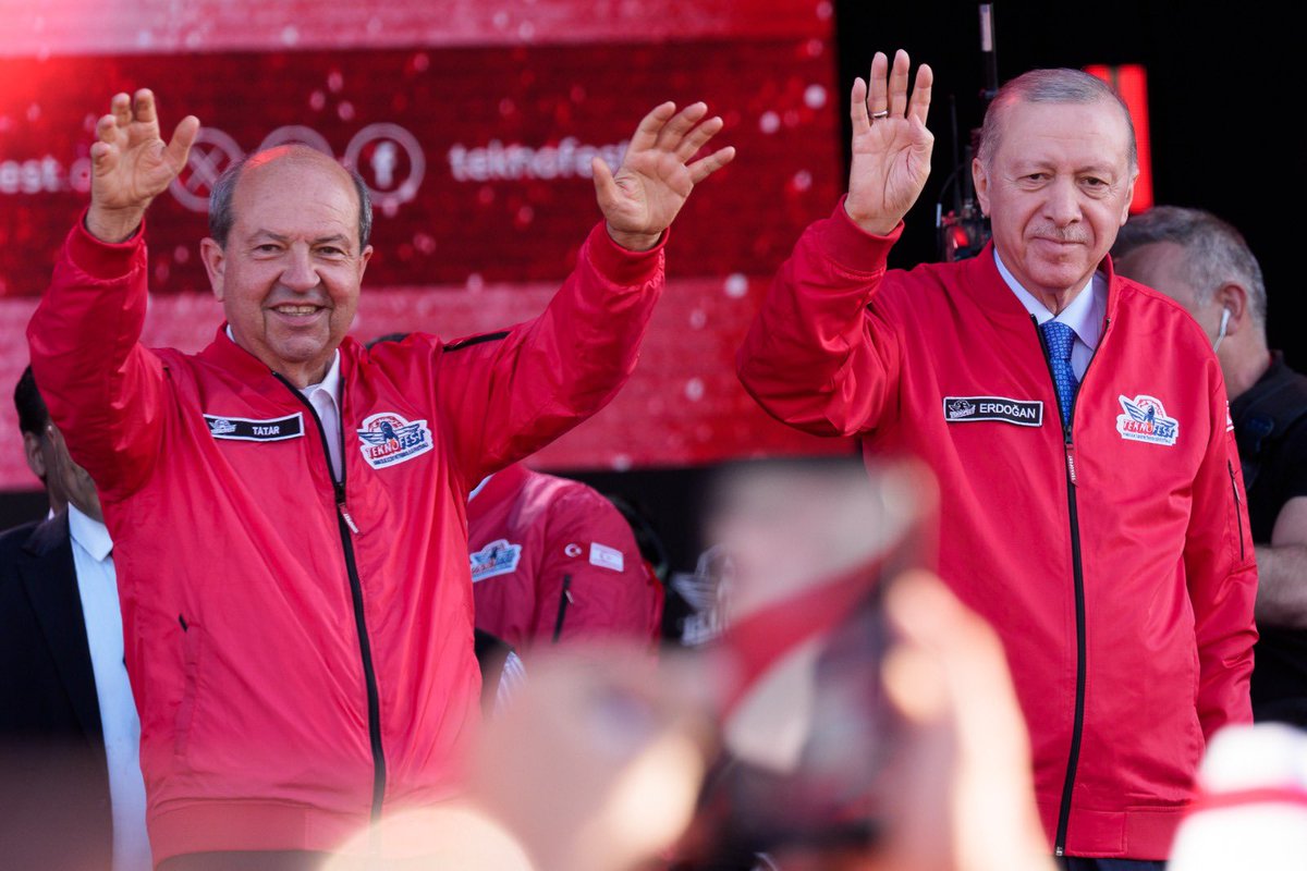 Ticaret Bakanı Bolat, TEKNOFEST Lefkoşa'da Cumhurbaşkanı Erdoğan'la Birlikte