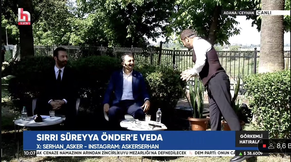CHP'li Bulut, Halk TV'de Adana'dan Canlı Yayında