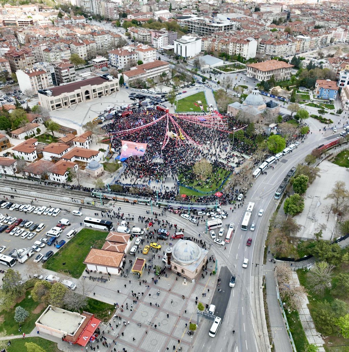 CHP'nin Bursa Mitingi Tamamlandı