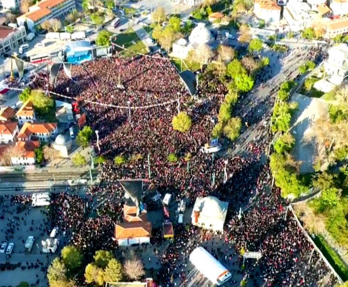 CHP'nin Bursa Mitingine Yoğun İlgi