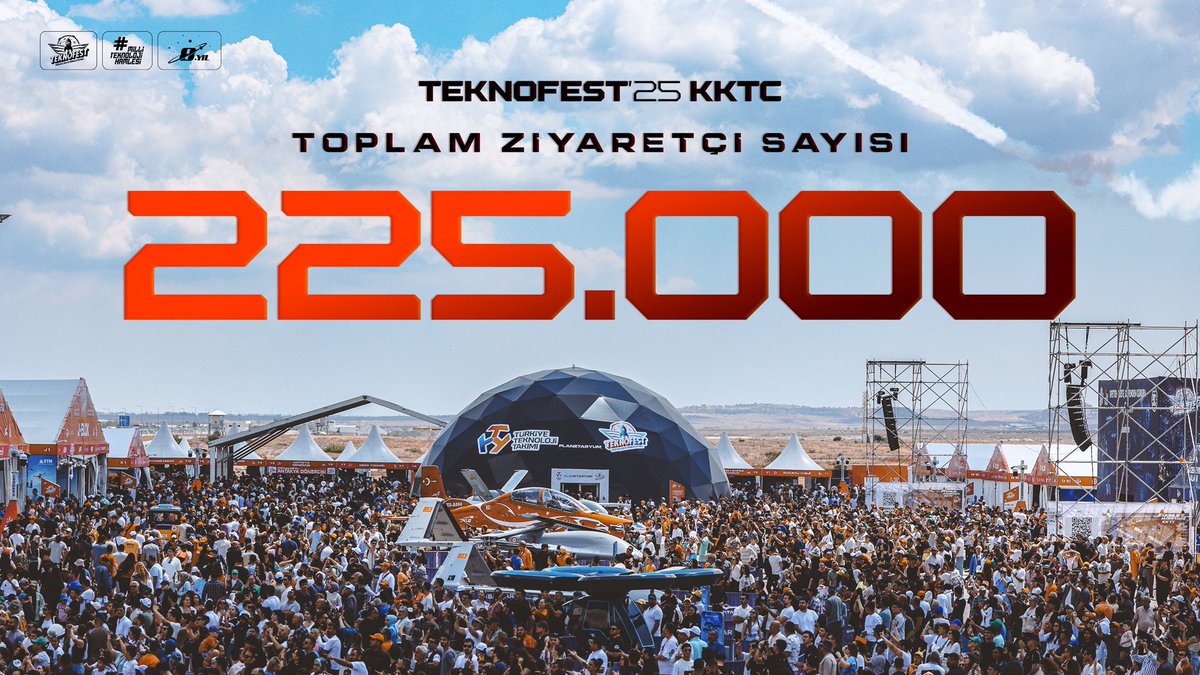 TEKNOFEST Kıbrıs: 225 Bin Ziyaretçiyle Ada Tarihinin En Büyük Etkinliği Gerçekleşti