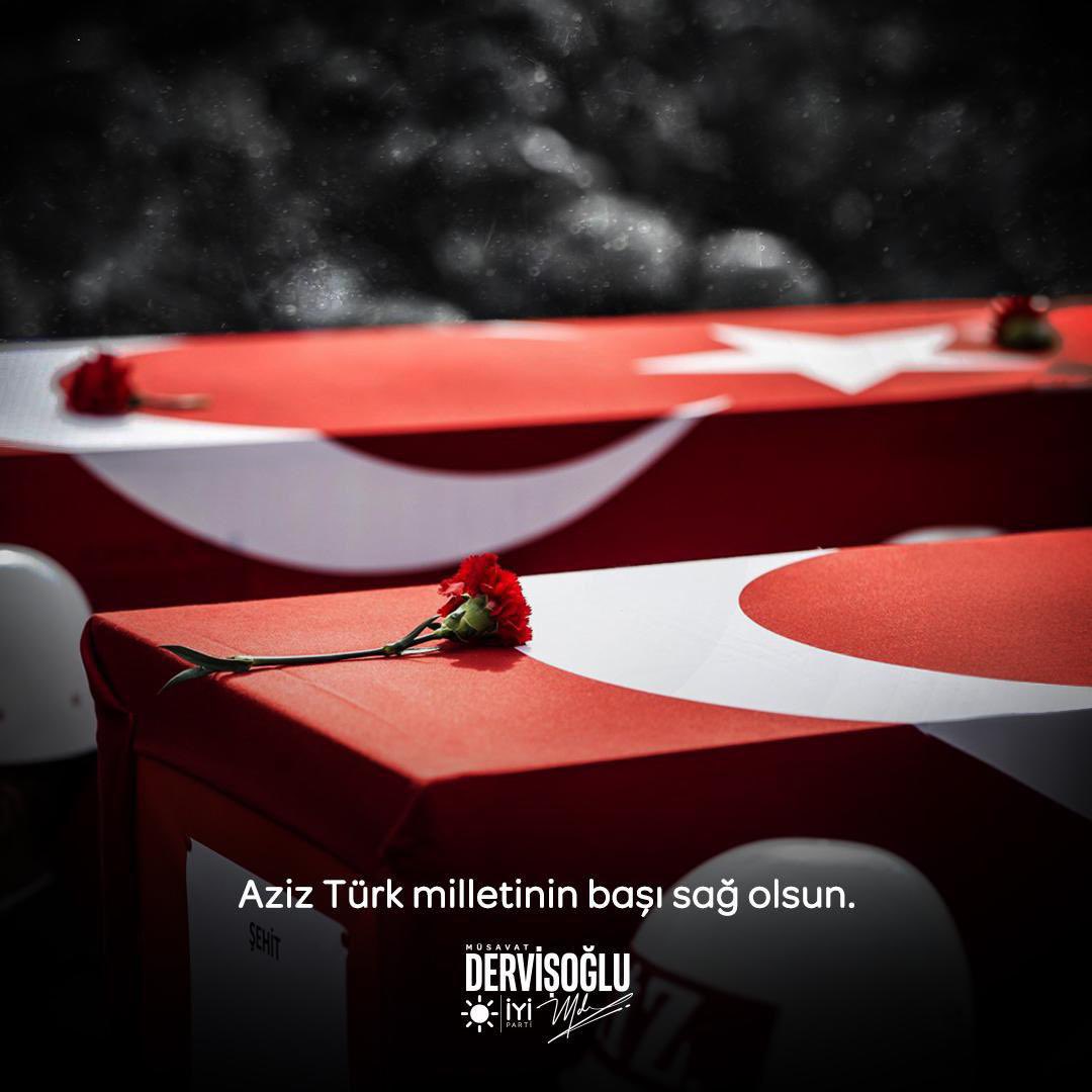 Pençe Operasyonu'nda Şehit Düşen Mehmetçik İçin Taziye Mesajları