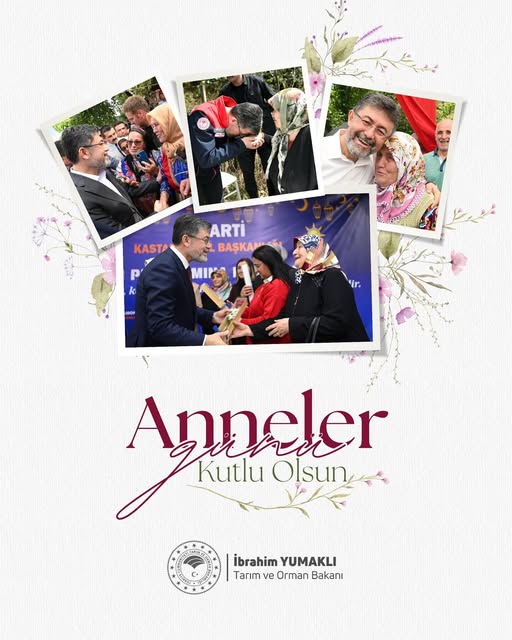 Tarım ve Orman Bakanı Yumaklı, Anneler Günü'nü Kutladı