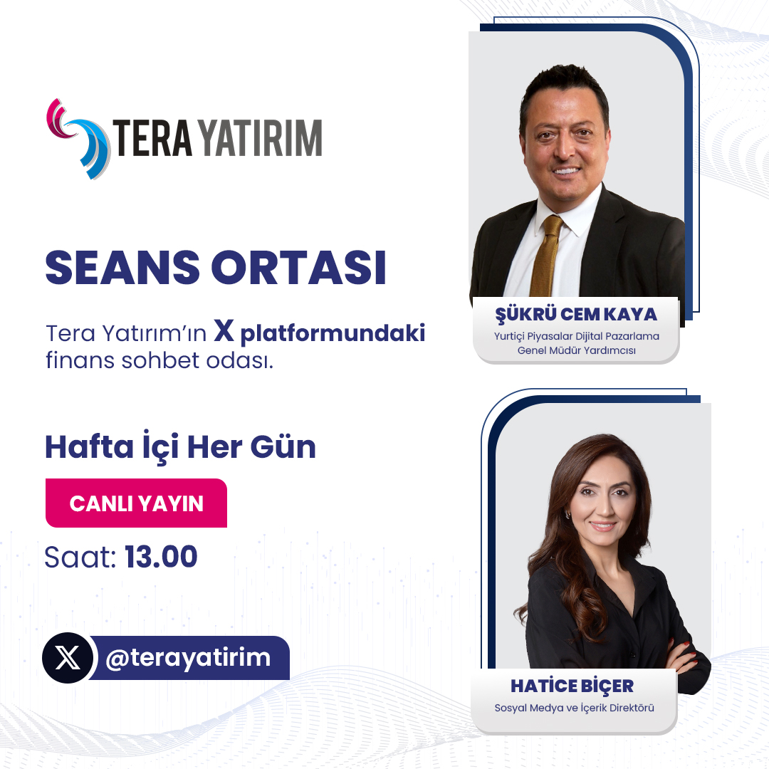 Tera Yatırım'dan Borsa Sohbetleri: Finans Dünyasına Online Erişim