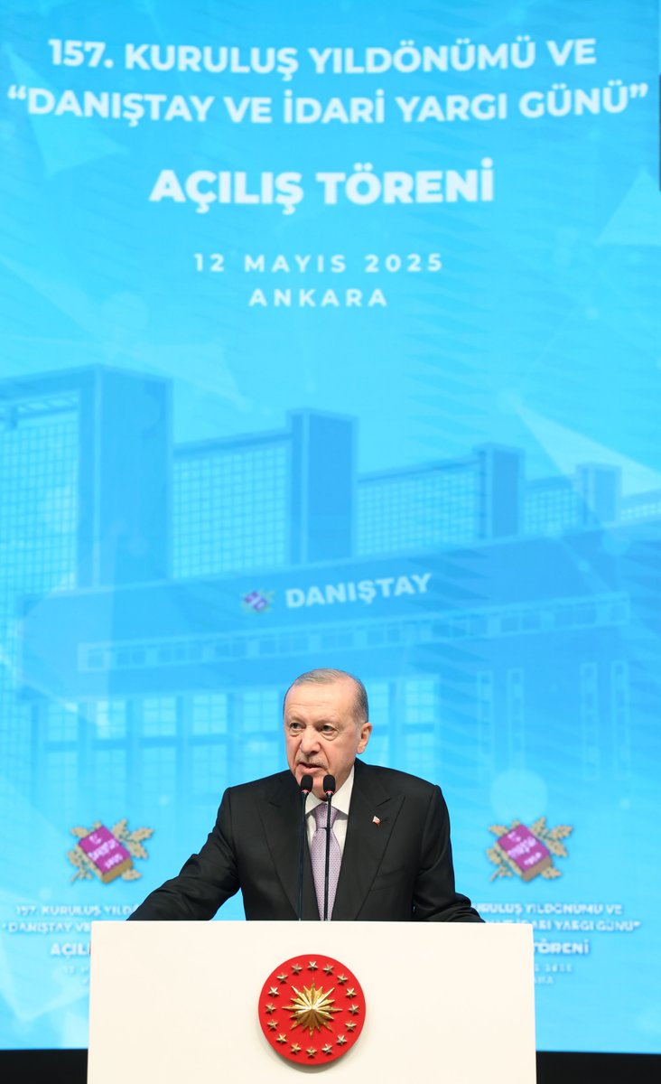 Cumhurbaşkanı Erdoğan, Danıştay ve İdari Yargı Günü'nü Kutladı
