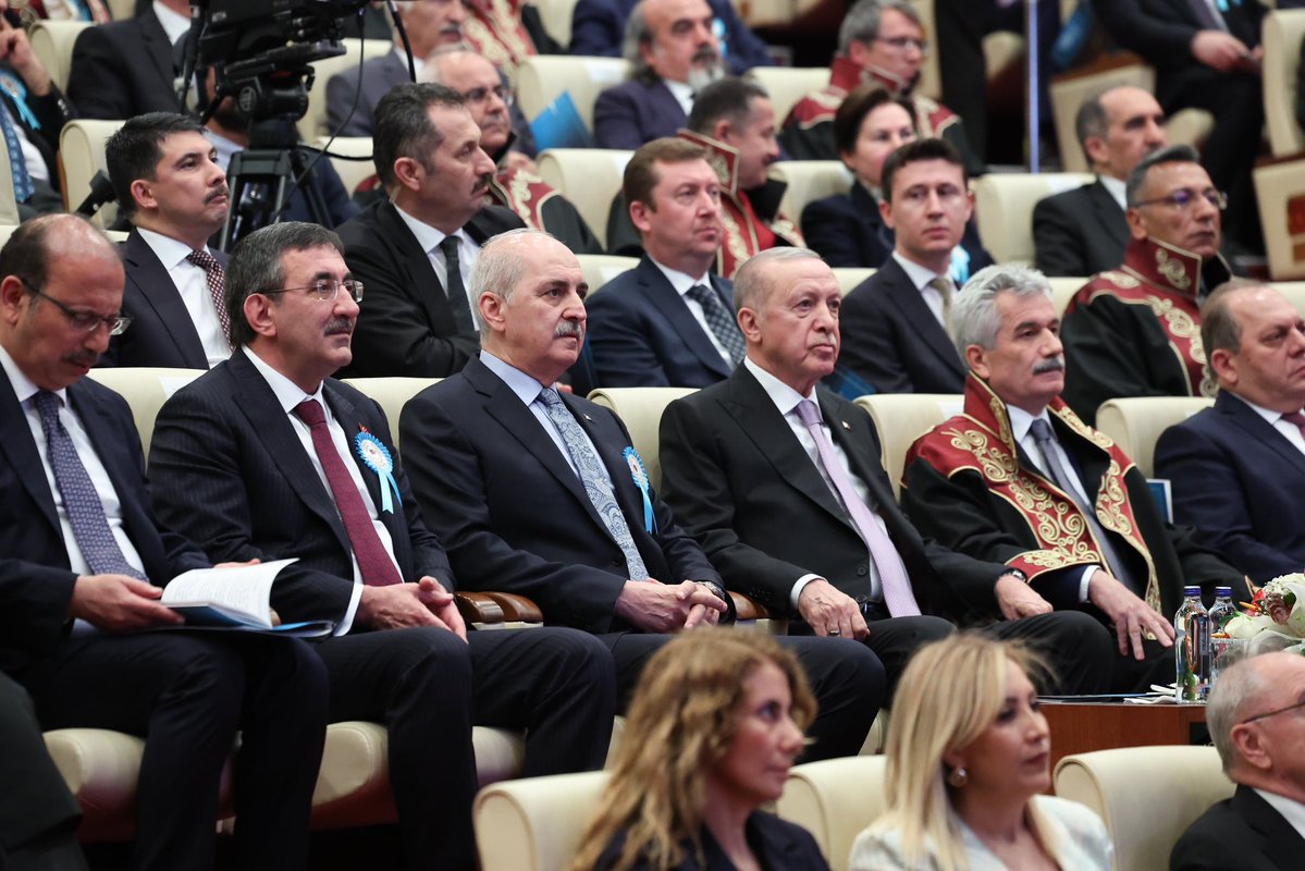 Danıştay'ın 157. Kuruluş Yıl Dönümü Törenine Cumhurbaşkanı Erdoğan ve TBMM Başkanı Kurtulmuş Katıldı