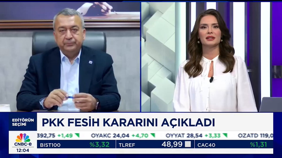TİM Başkan Vekili Kileci, CNBC'de İş Dünyası Programında Değerlendirmelerde Bulundu