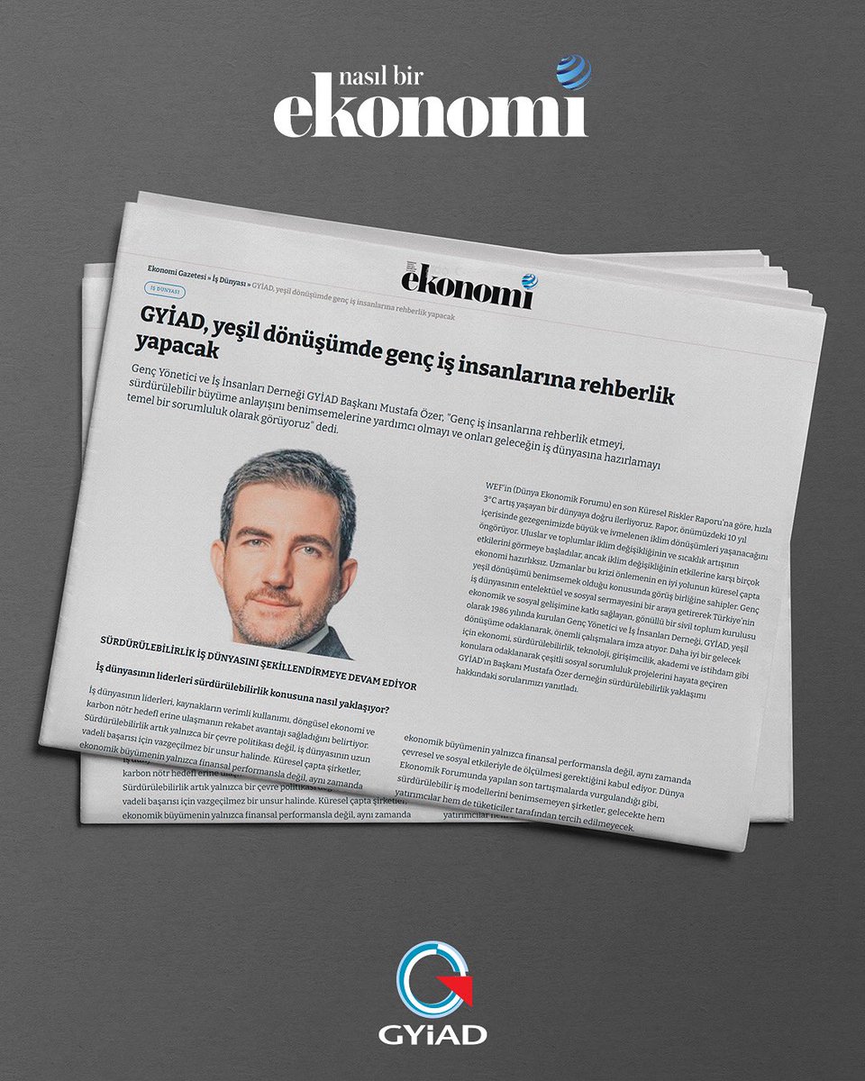 GYİAD, Yeşil Dönüşümde Genç İş İnsanlarına Rehberlik Edecek