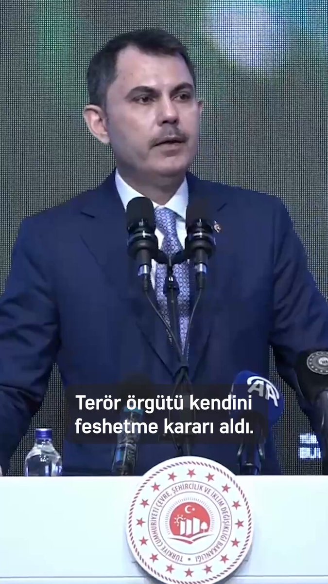 Çevre, Şehircilik ve İklim Değişikliği Bakanı Kurum: Terör Örgütünün Silah Bırakması Kardeşliğin Zaferidir