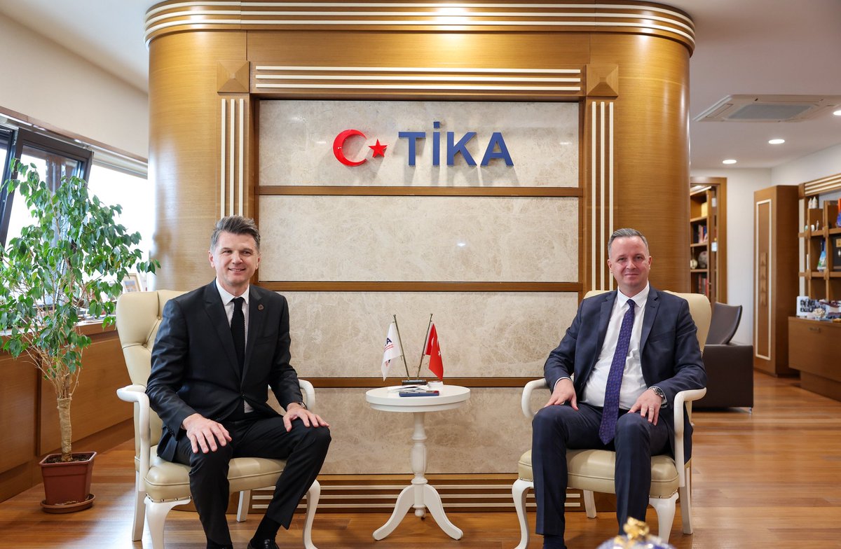 TİKA Başkanı, Kosova Rumeli Kültür Sanat ve Turizm Derneği Heyetini Ağırladı