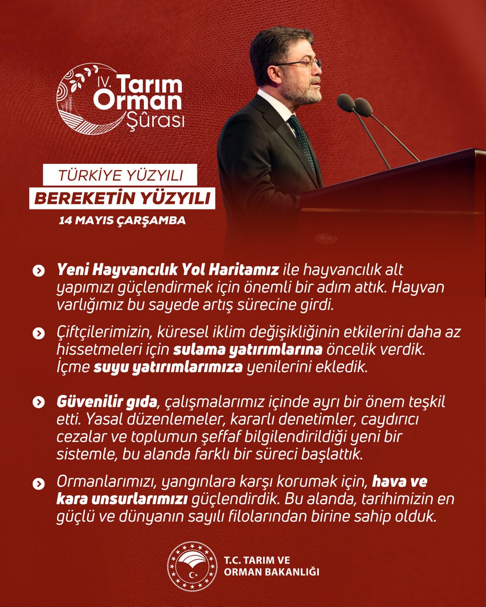 Tarım ve Orman Bakanlığı, Yeni Hayvancılık Yol Haritası'nı Duyurdu